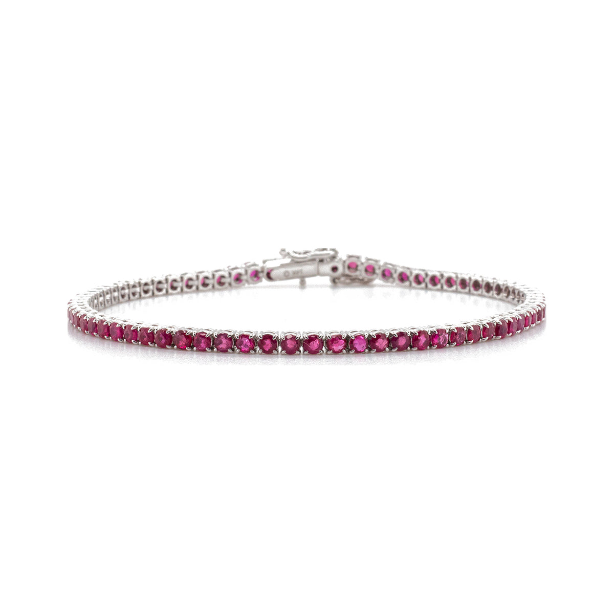 Ruby Tennis Bracelet