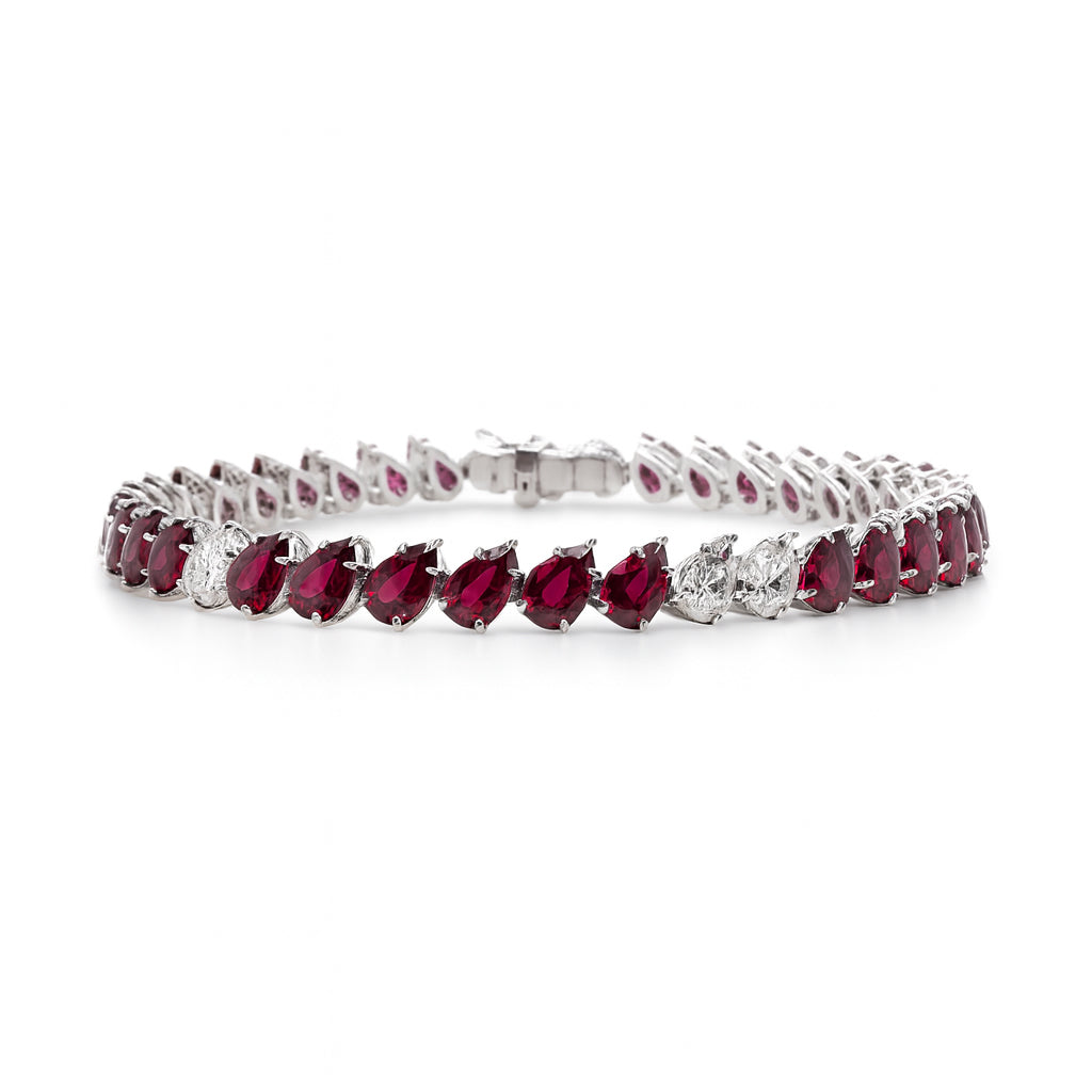 Ruby and Diamond Bracelet