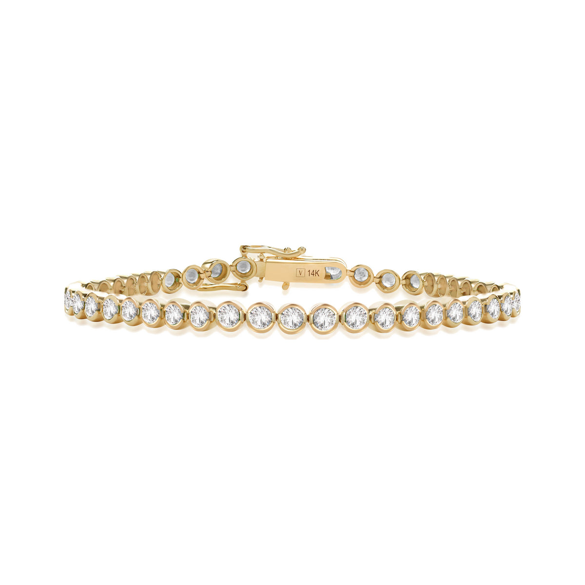 Diamond Bezel Tennis Bracelet
