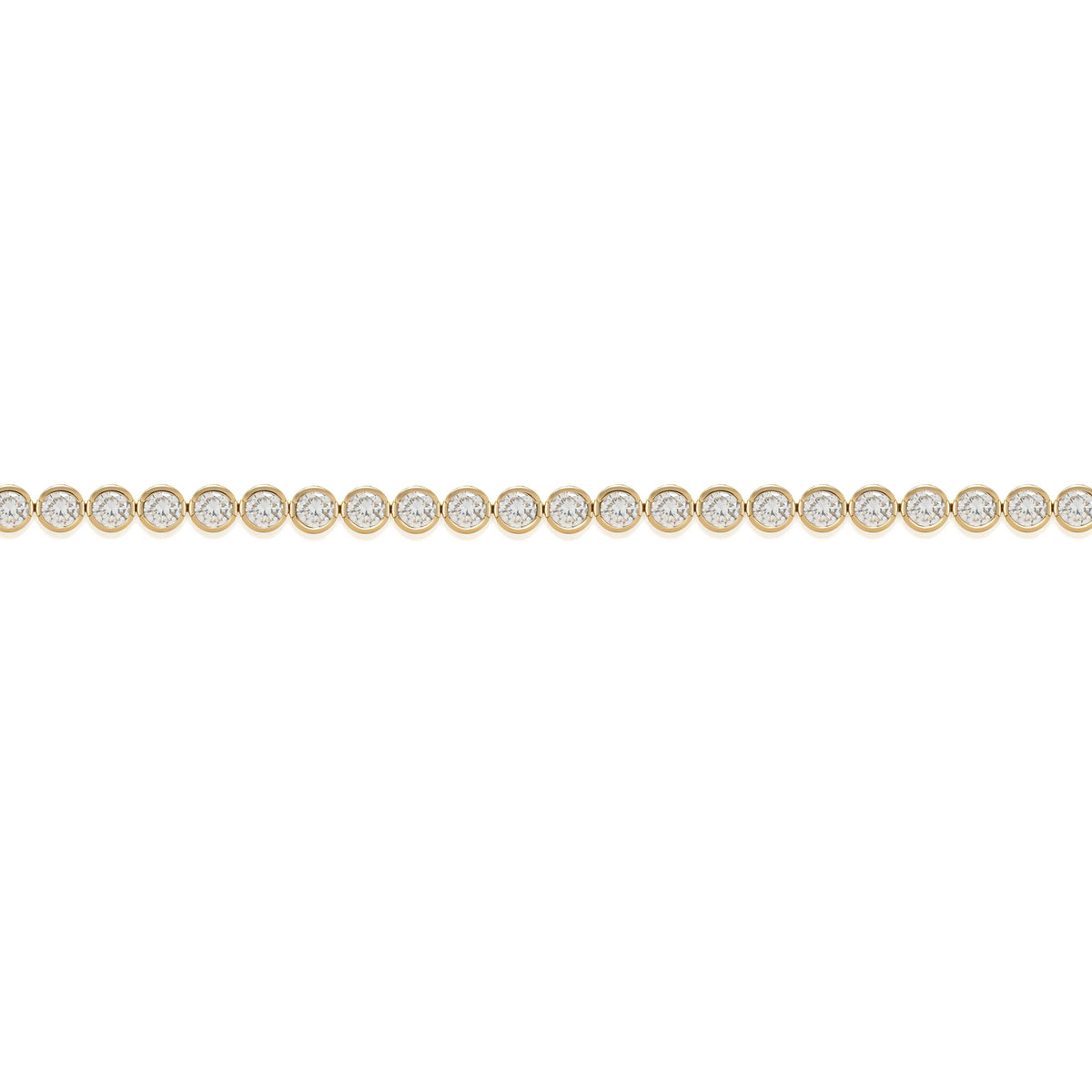Diamond Bezel Tennis Bracelet