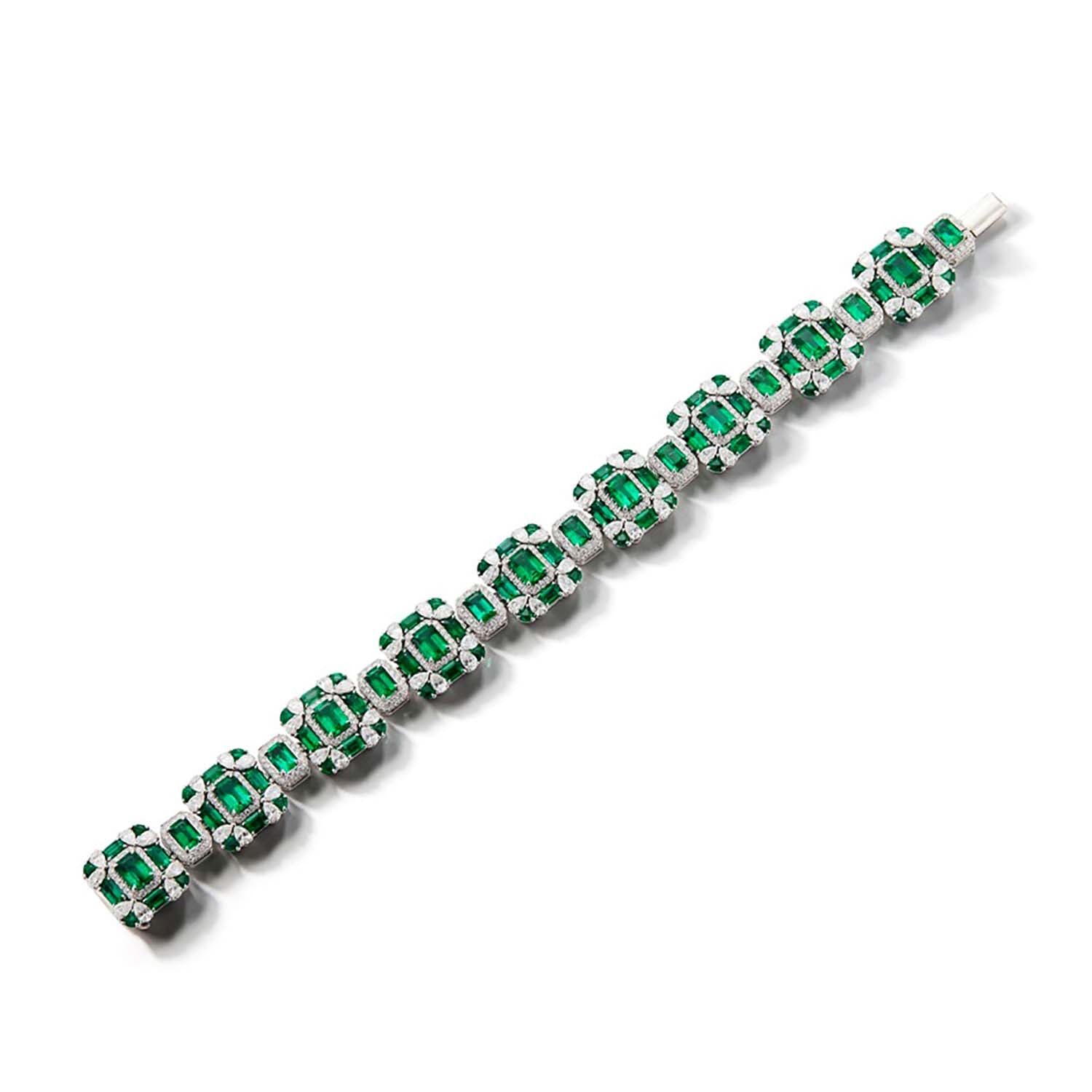 Octavie Emerald Bracelet