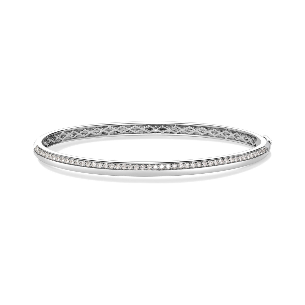 Diamond Knife Edge Bangle