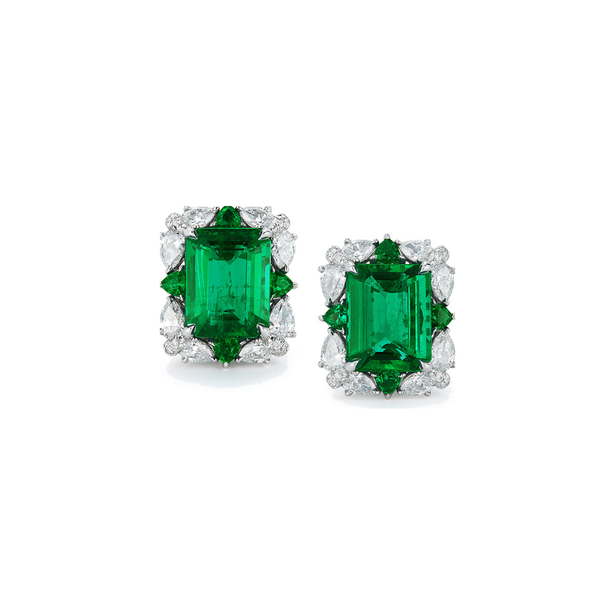 Anivia Emerald Earrings